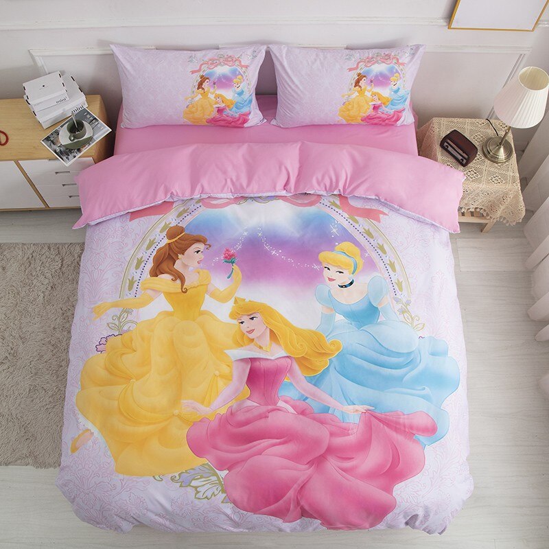 Ensemble De Literie Princesses Disney En Groupe