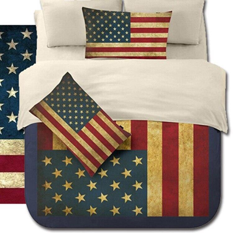 Housse De Couette Avec Drapeau Américain