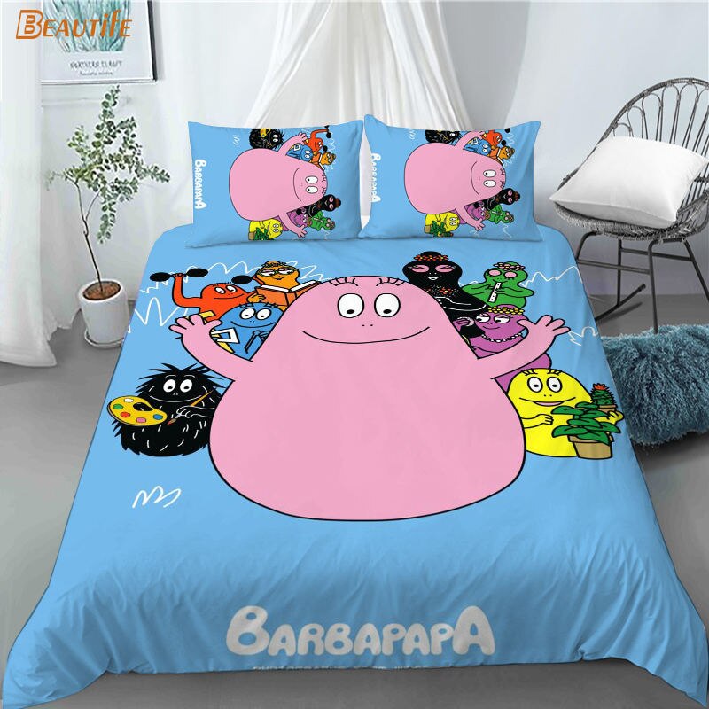 Housse De Couette Barbapapa En Famille
