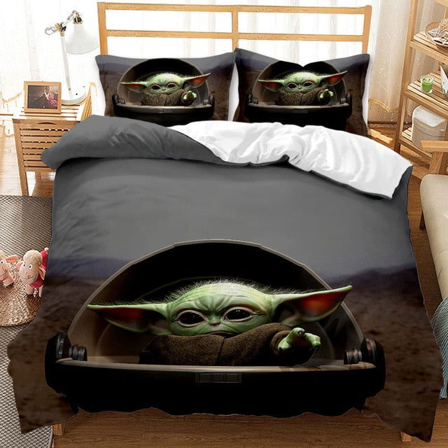 Housse De Couette Bébé Yoda A L'Abris