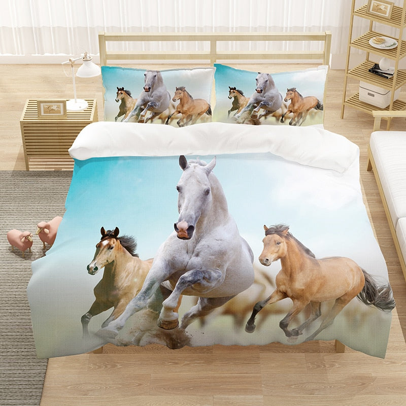 Housse De Couette De Chevaux