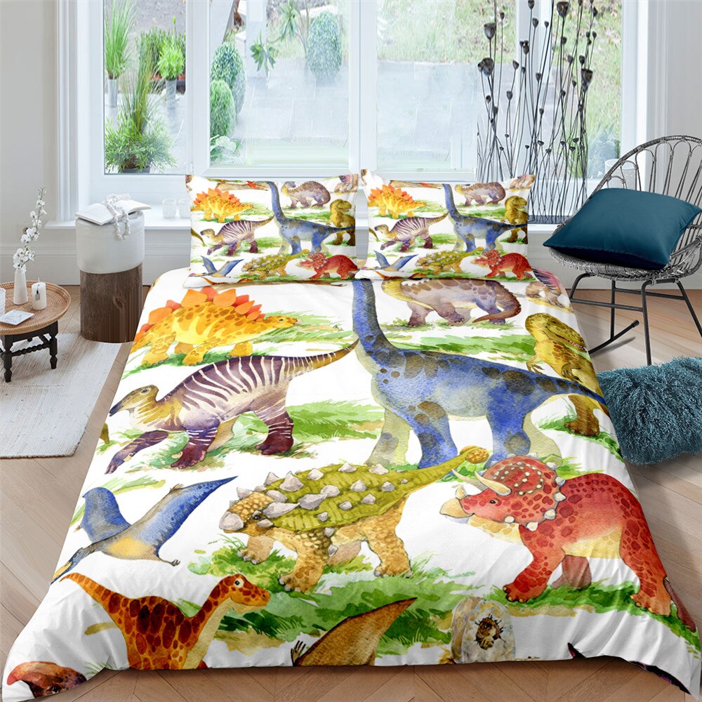 Housse De Couette Dinosaure Trop Mignon