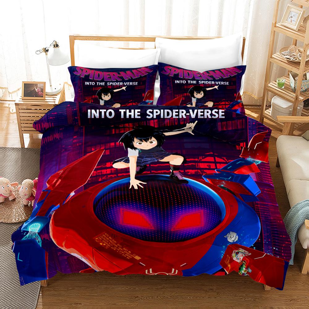 Housse De Couette Disney Marvel Spider Man Into The Spider-Verse