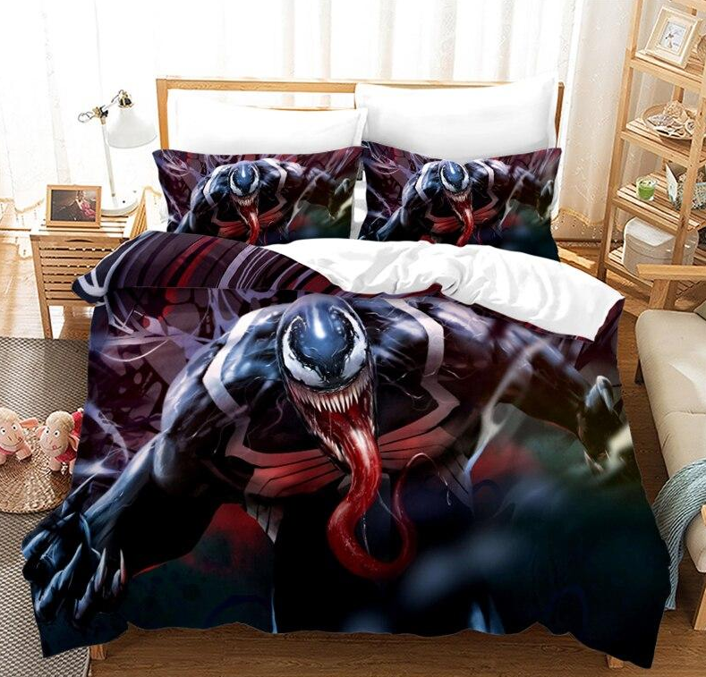 Housse De Couette Disney Marvel Venom Langue
