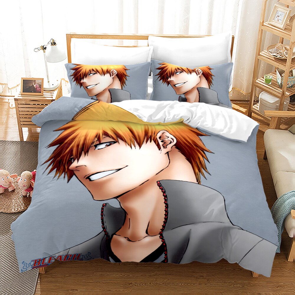 Housse De Couette Grise Bleach Ichigo