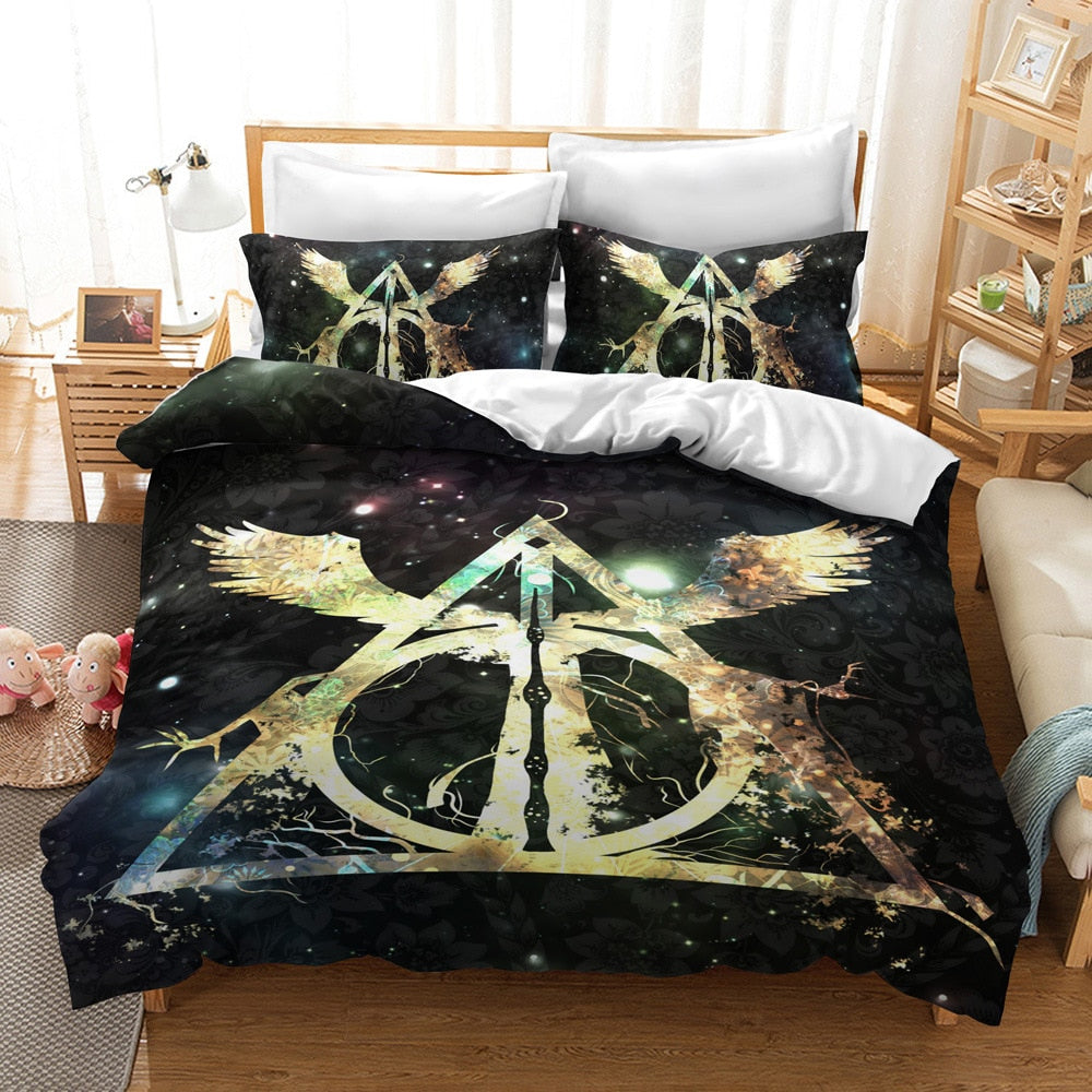 Housse De Couette Harry Potter Et Les Reliques De La Mort
