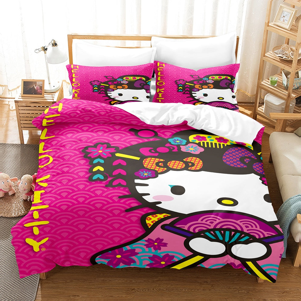 Housse De Couette Hello Kitty Japonais