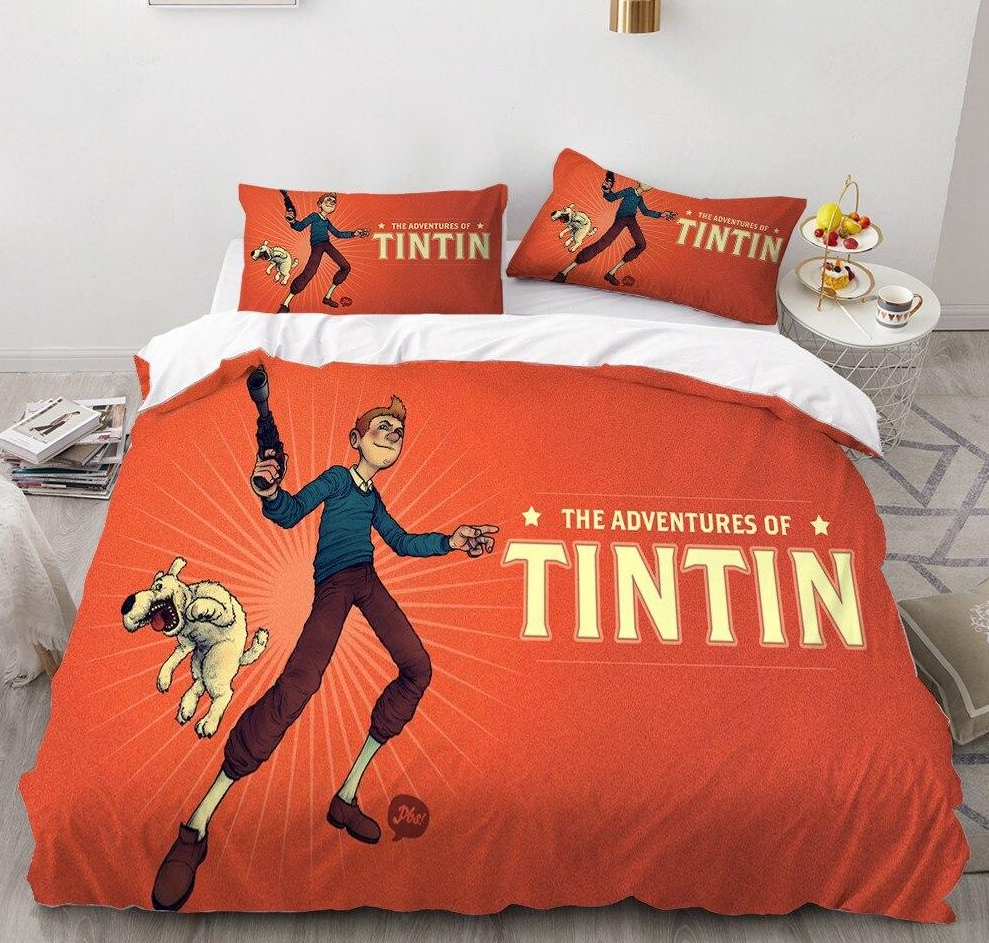 Housse De Couette Les Aventures De Tintin