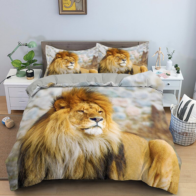 Housse De Couette Lion Crinière