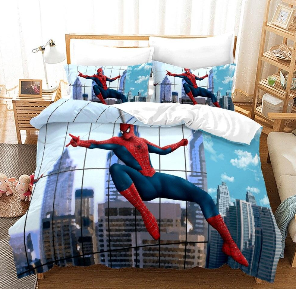 Housse De Couette Marvel Spider Man Immeubles