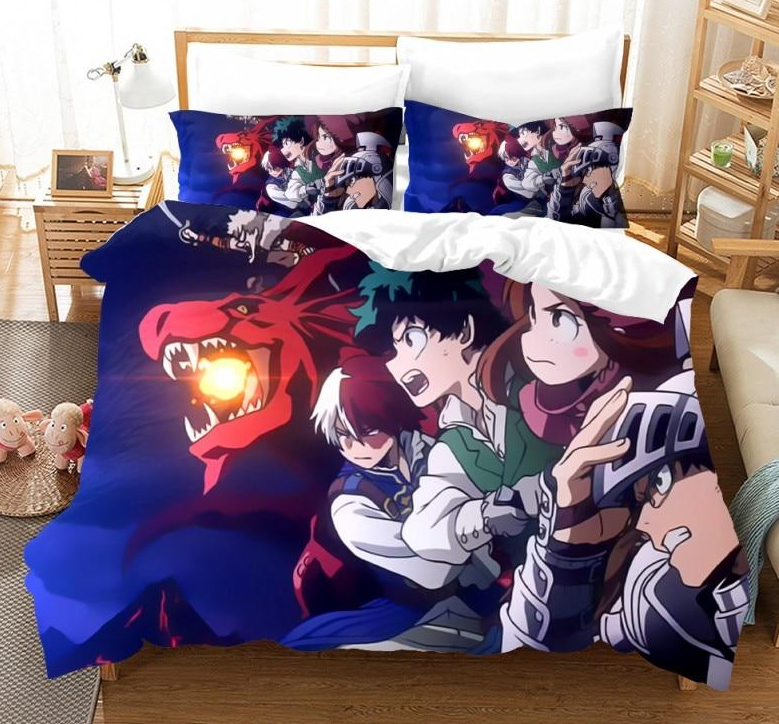 Housse De Couette My Hero Academia Et Le Dragon Rouge