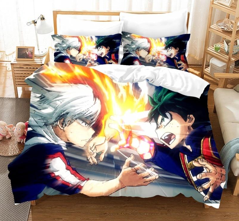 Housse De Couette My Hero Academia Shihai Contre Izuku