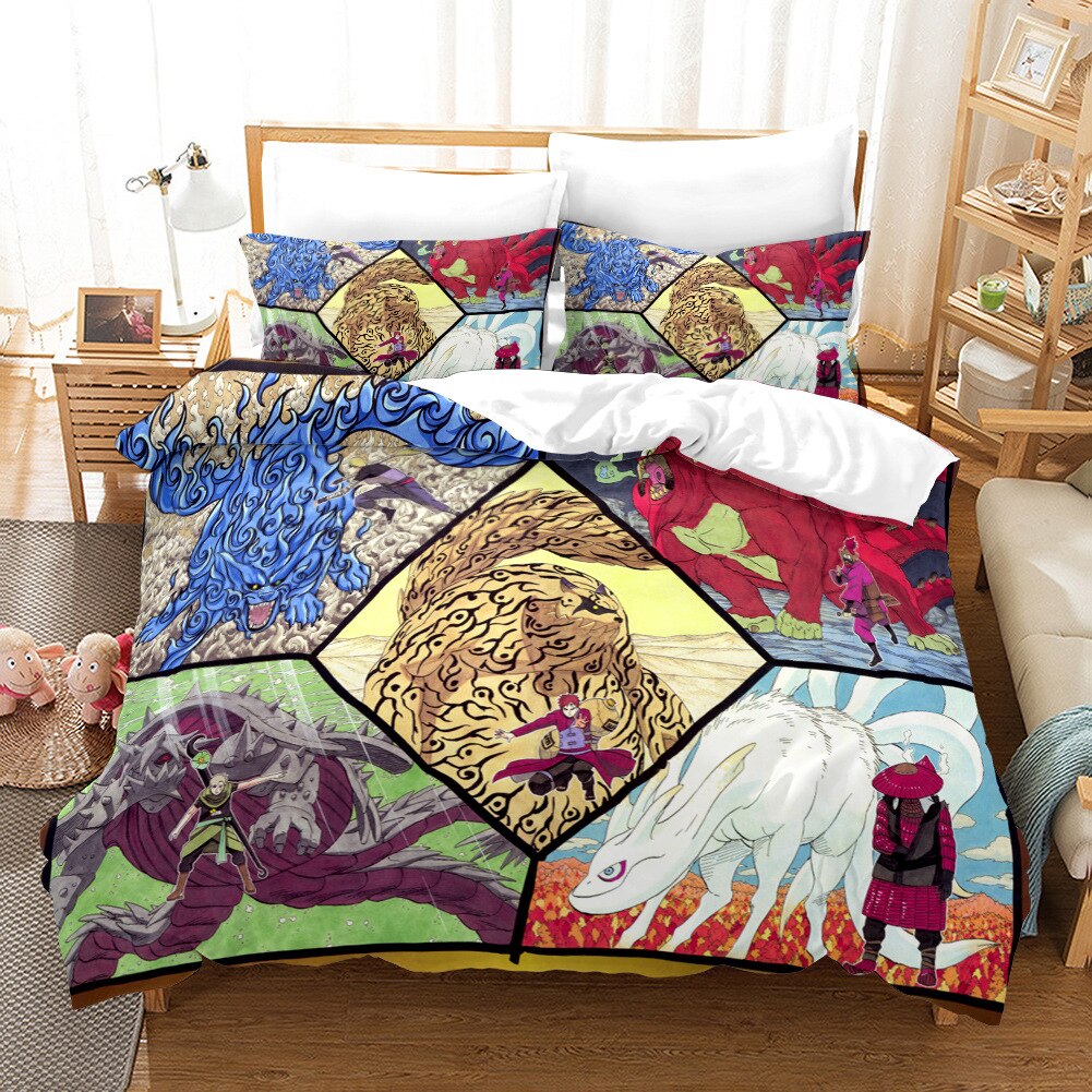 Housse De Couette Naruto 5 Démons