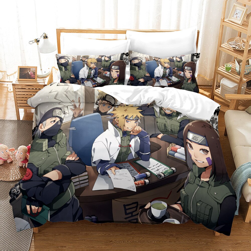 Housse De Couette Naruto Kakashi Maitres