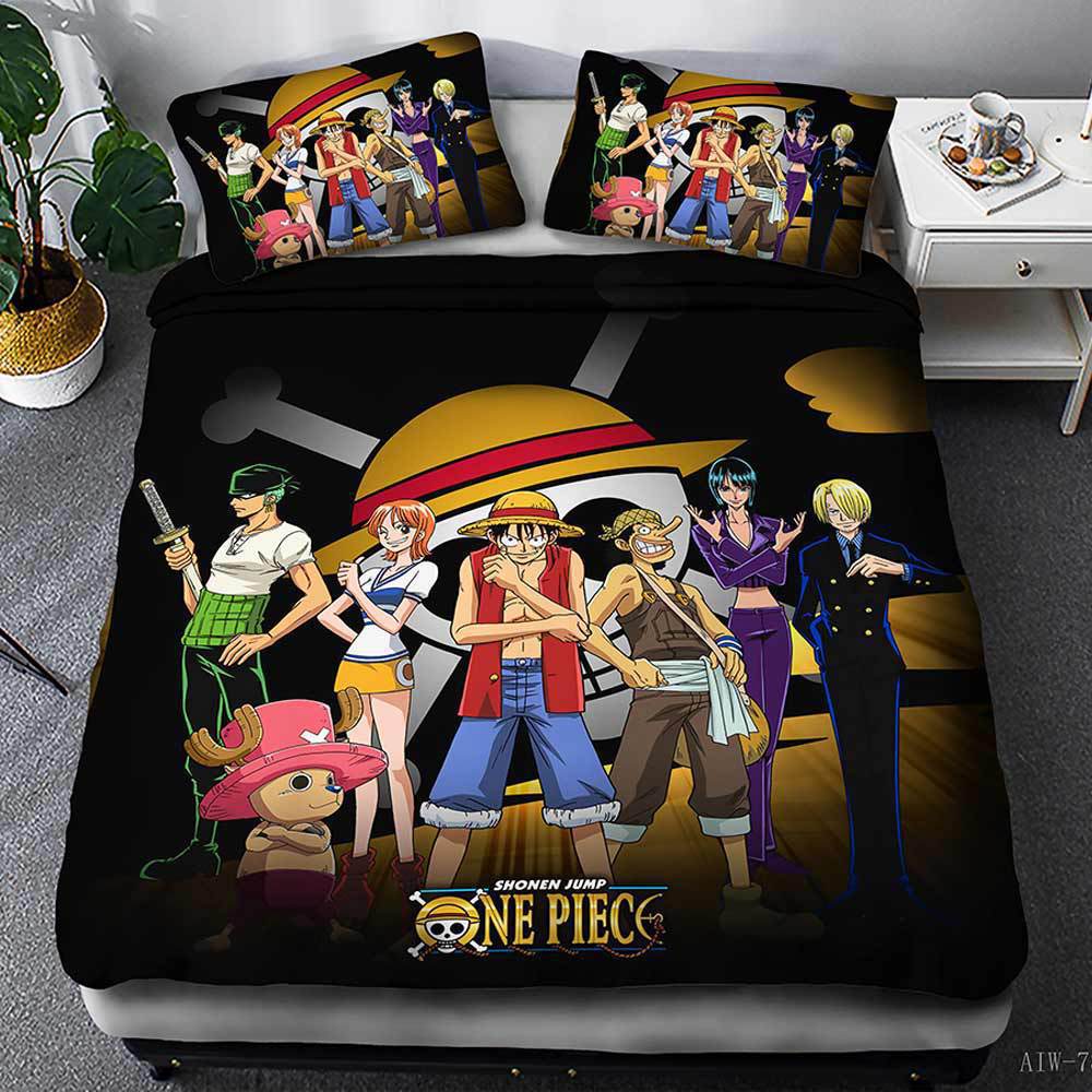 Housse De Couette One Piece Noire