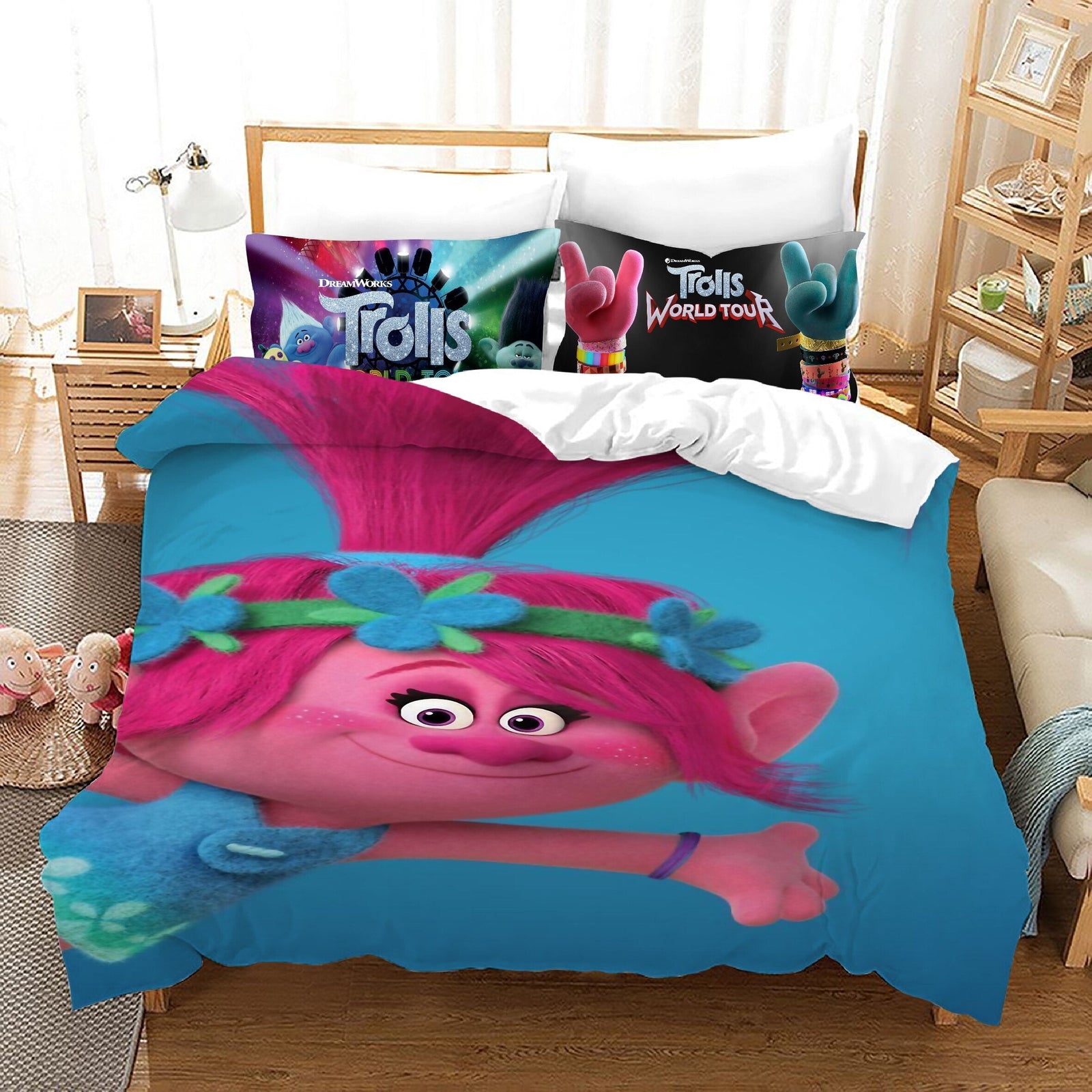 Housse De Couette Poppy Bleue