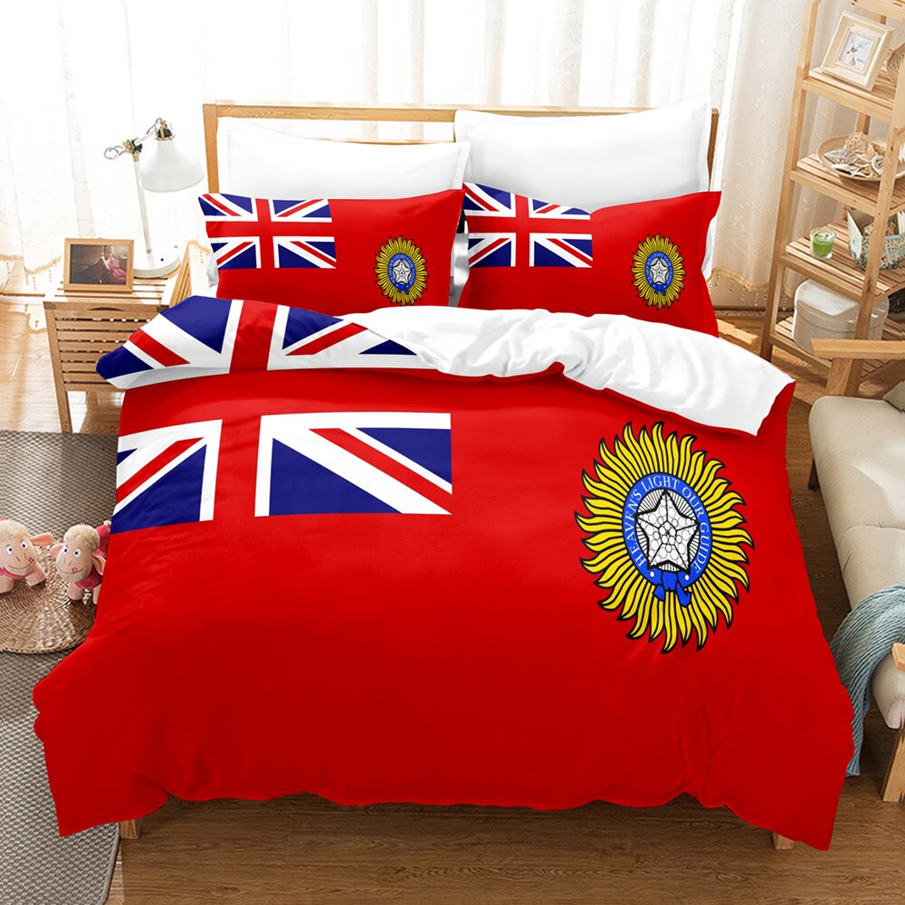 Housse De Couette Rouge Drapeau Angleterre