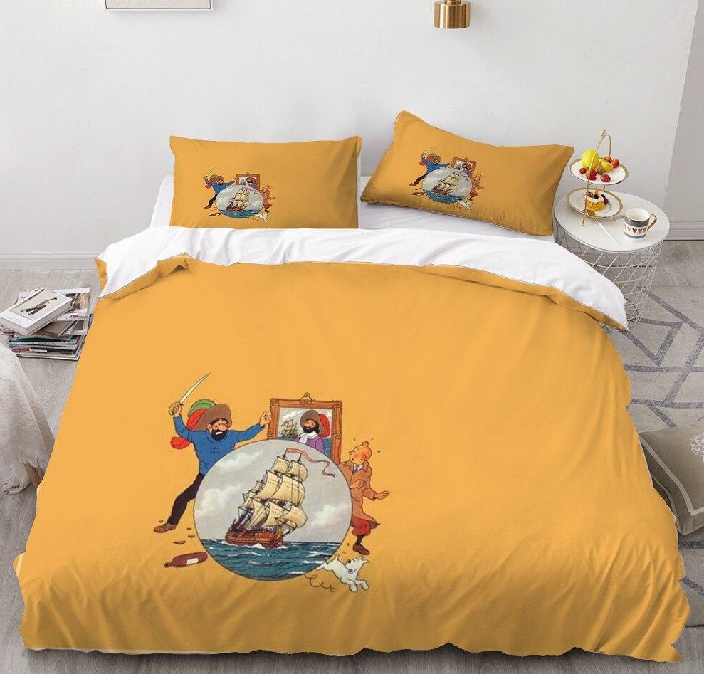 Housse De Couette Tintin Et Le Secret De La Licorne