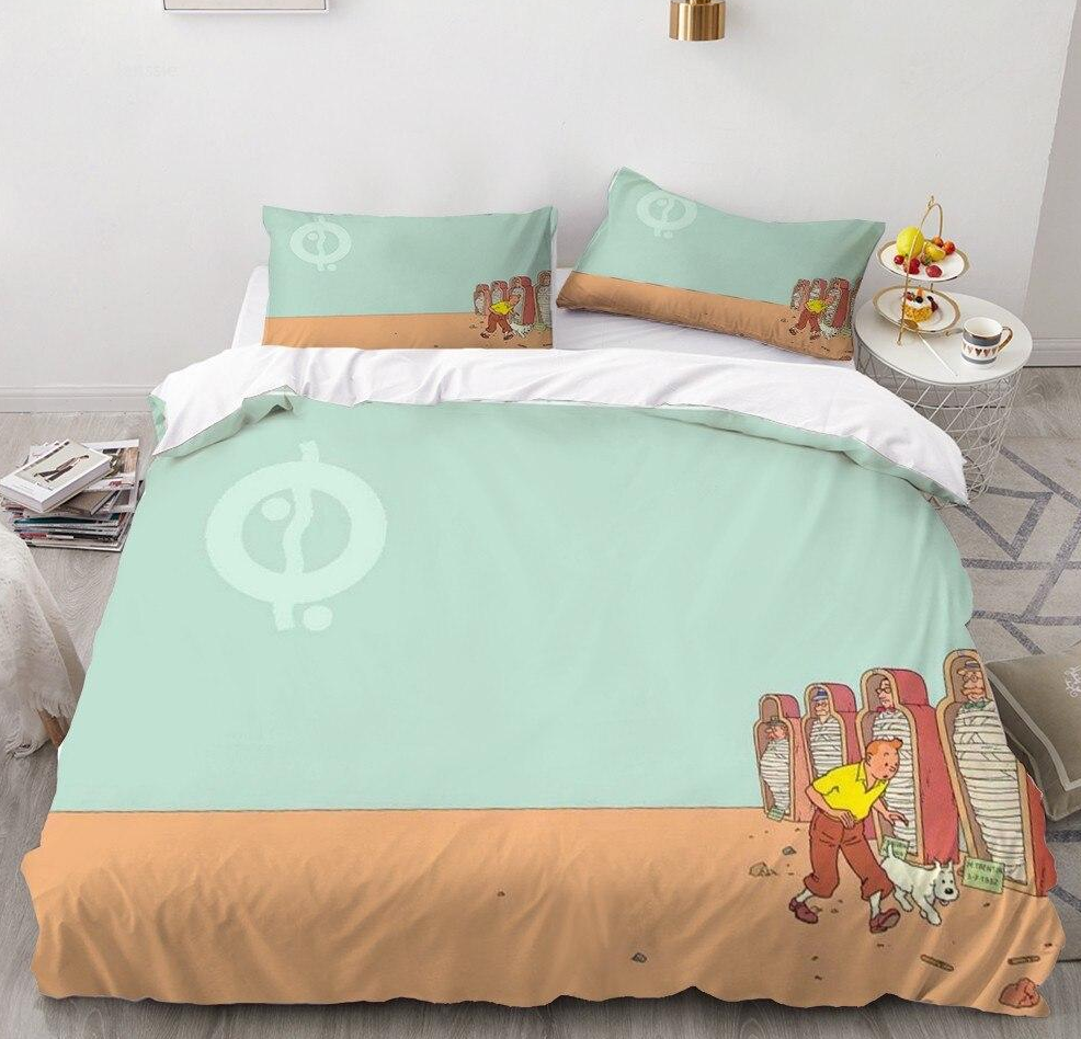 Housse De Couette Tintin Les Cigarres Du Pharaon