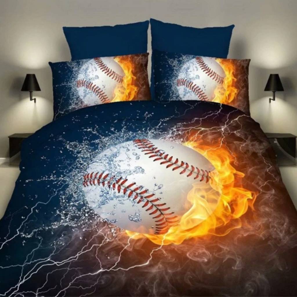 Housse De Couette Vintage Baseball