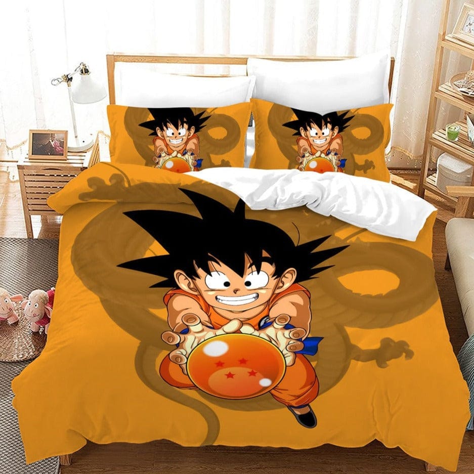 Housse de Couette 1 Personne Dragon Ball