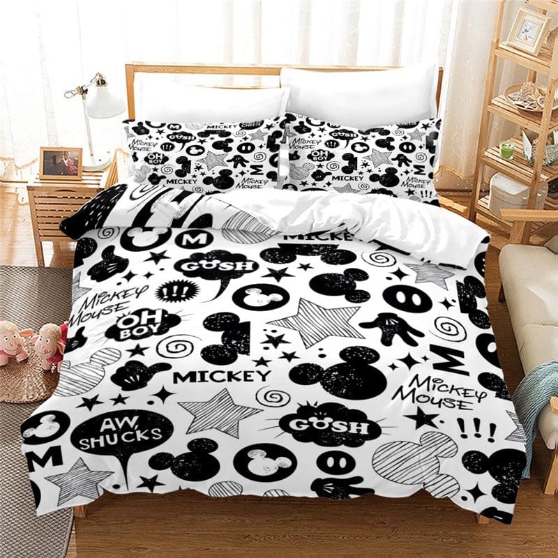 Housse de Couette 1 Personne Mickey