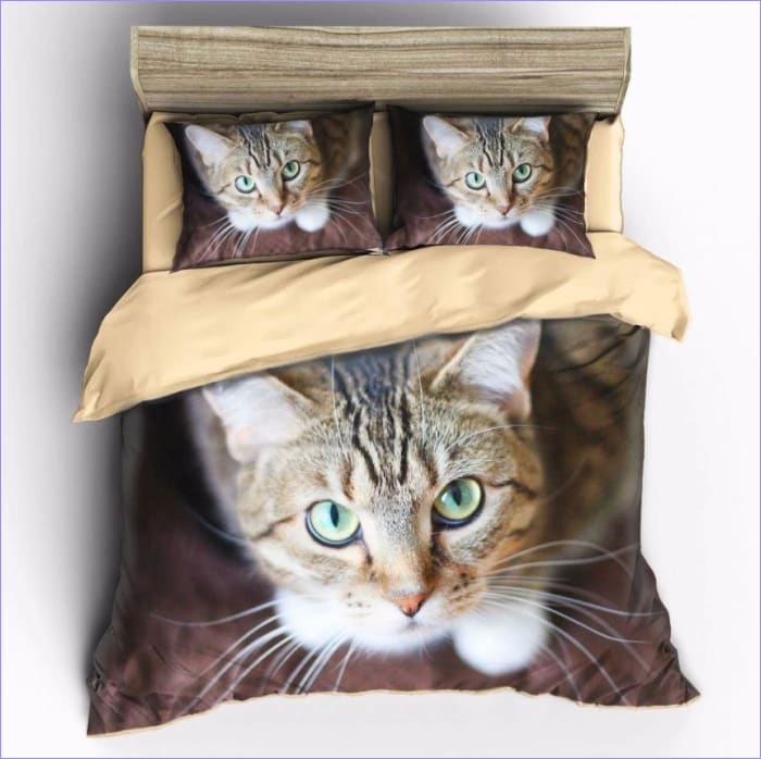 Housse de Couette 1 personne motif Chat