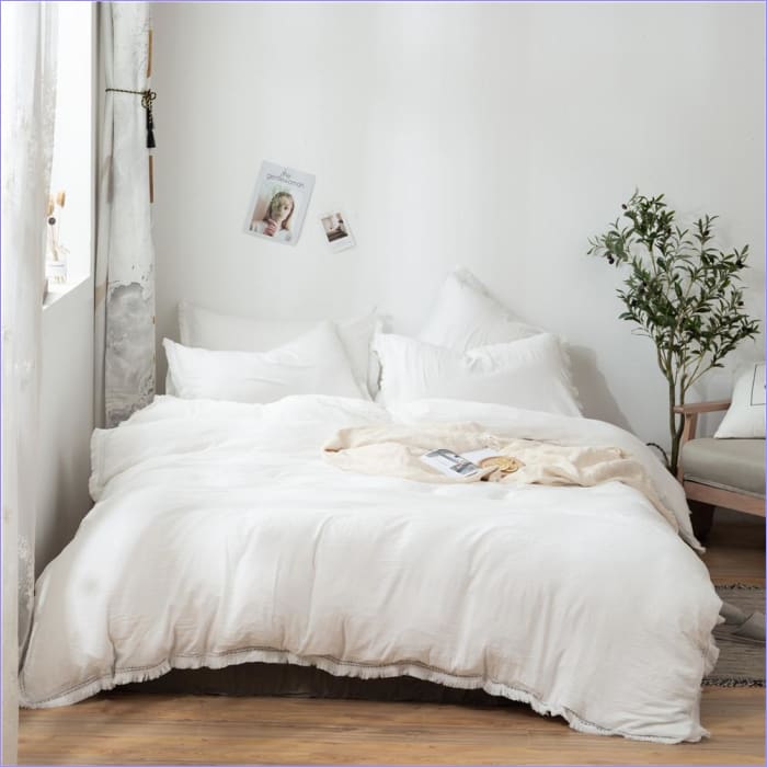 Housse de Couette Blanche 1 personne