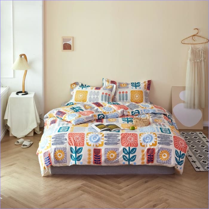 Housse de Couette Bohème Fleurie