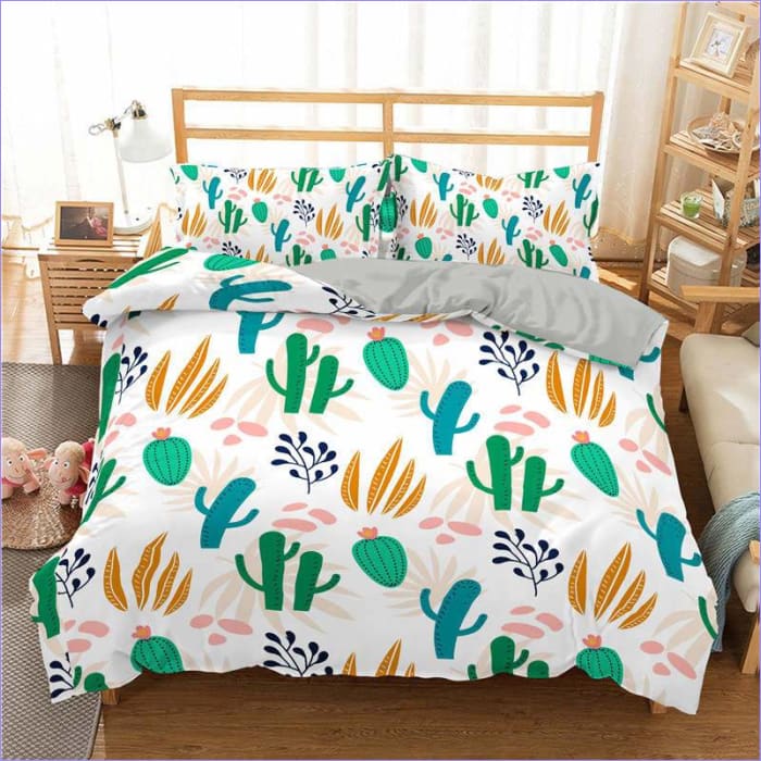 Housse de Couette Cactus Radieux