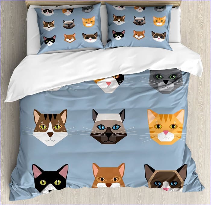 Housse de Couette Chat Avatar