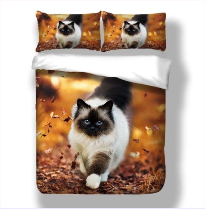 Housse de Couette Chat Siamois