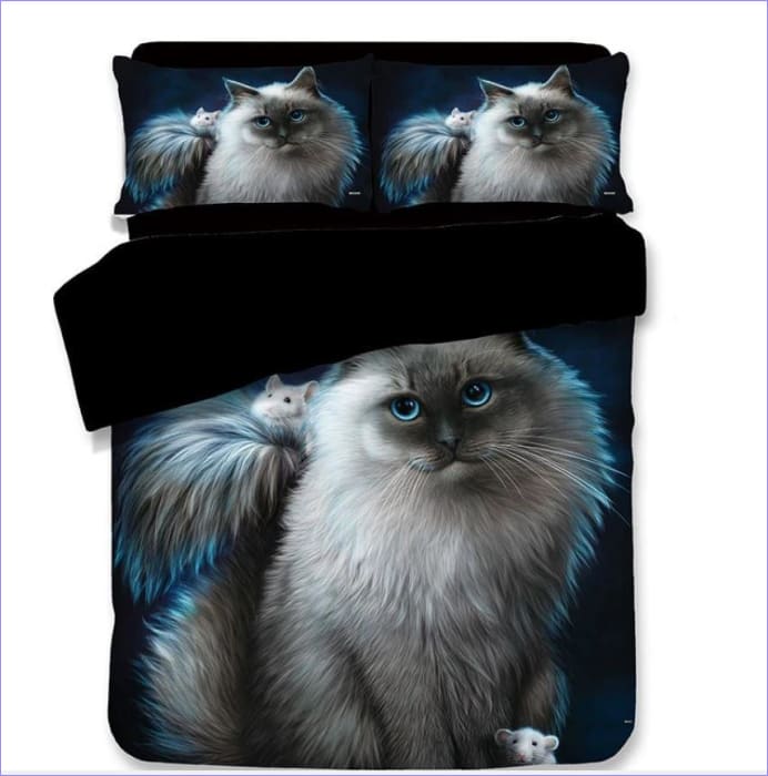 Housse de Couette Chat et souris