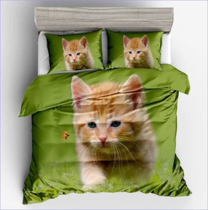 Housse de Couette Chaton 140x200