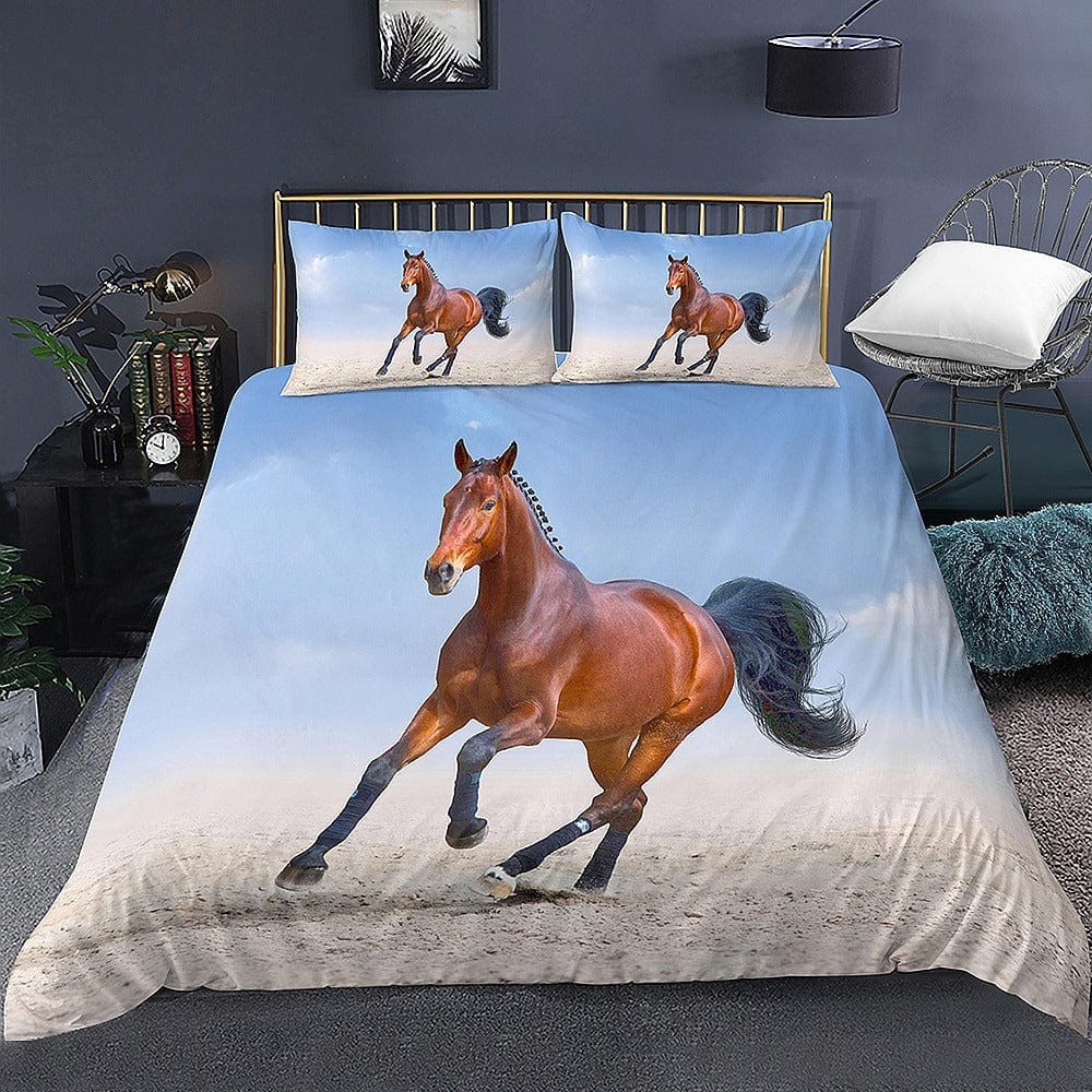 Housse de Couette Cheval 2 Personnes