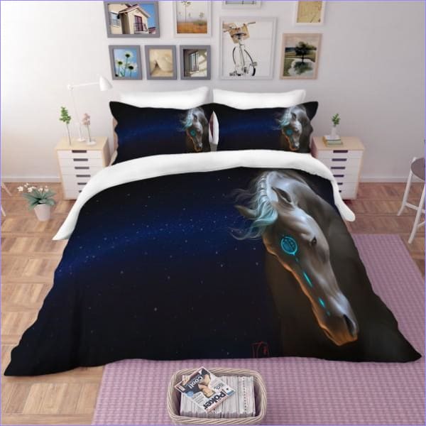 Housse de Couette Cheval Fantaisie