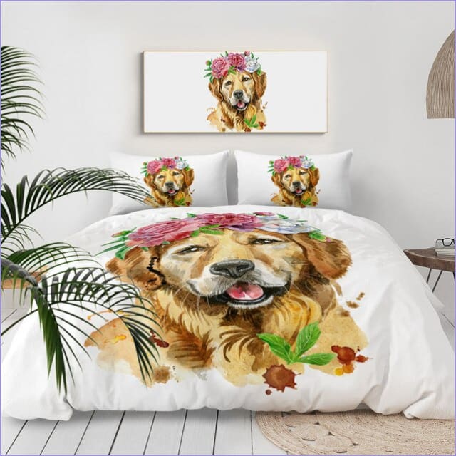 Housse de Couette Chien Berger