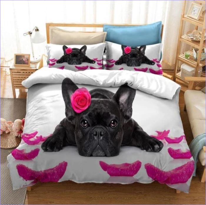 Housse de Couette Chien Glamour