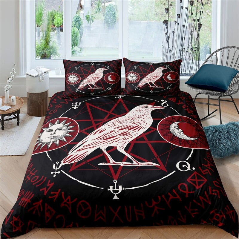 Housse de Couette Corbeau Viking