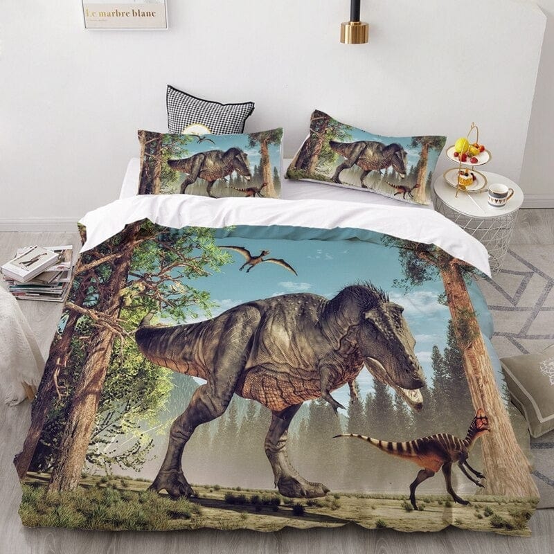 Housse de Couette Dinosaure 1 Personne