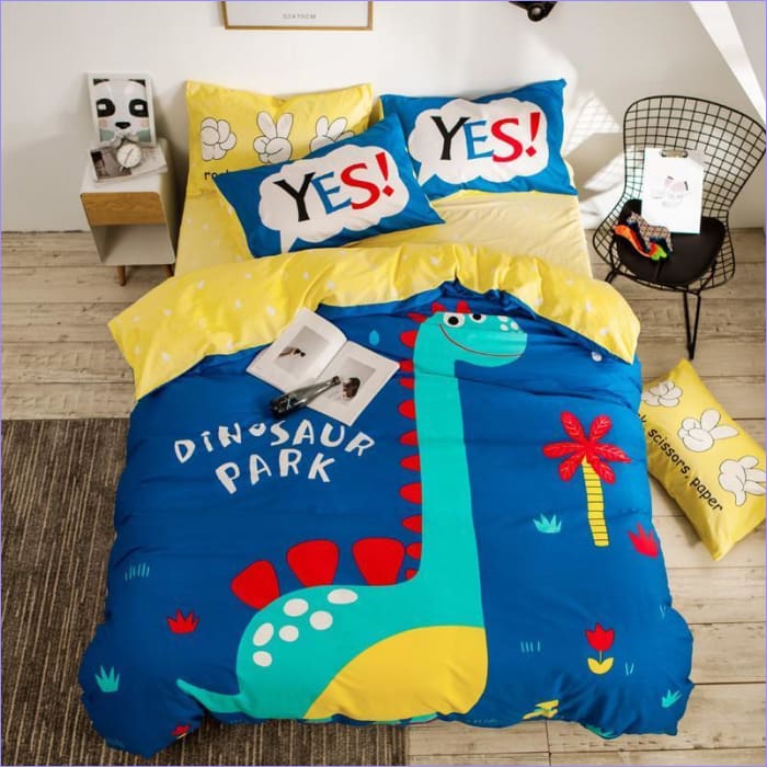 Housse de Couette Dinosaure 140x200