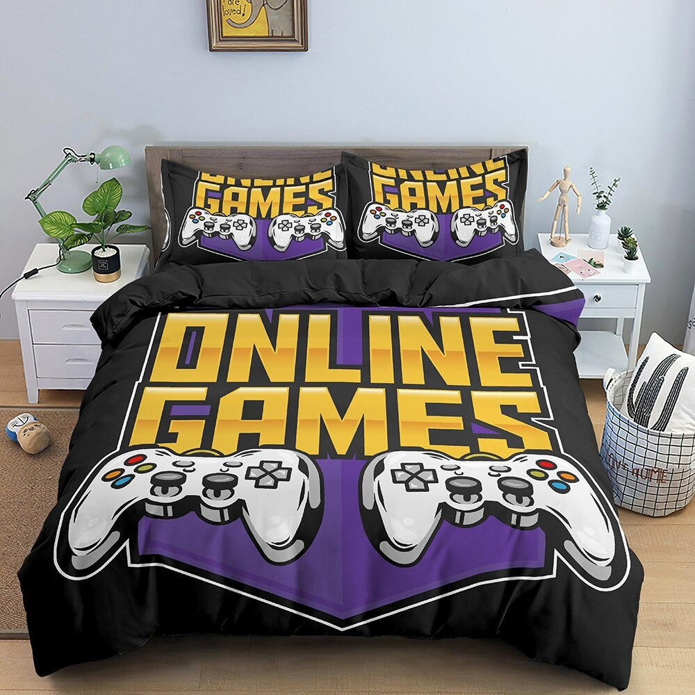 Housse de Couette Gamer Jeu en ligne