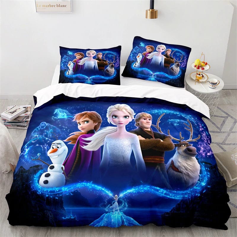 Housse de Couette La Reine des Neiges 1 Personne