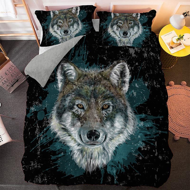 Housse de Couette Loup 220x240