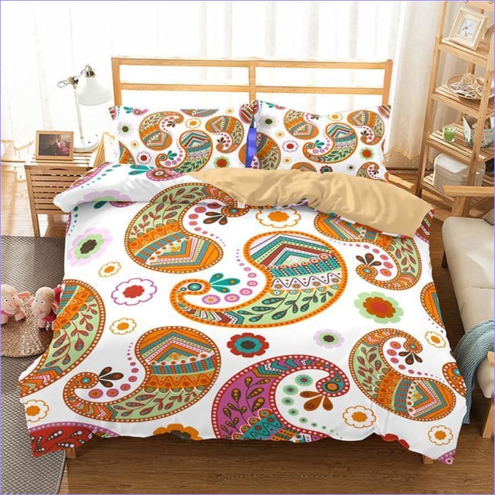 Housse de Couette Mandala Multicolore