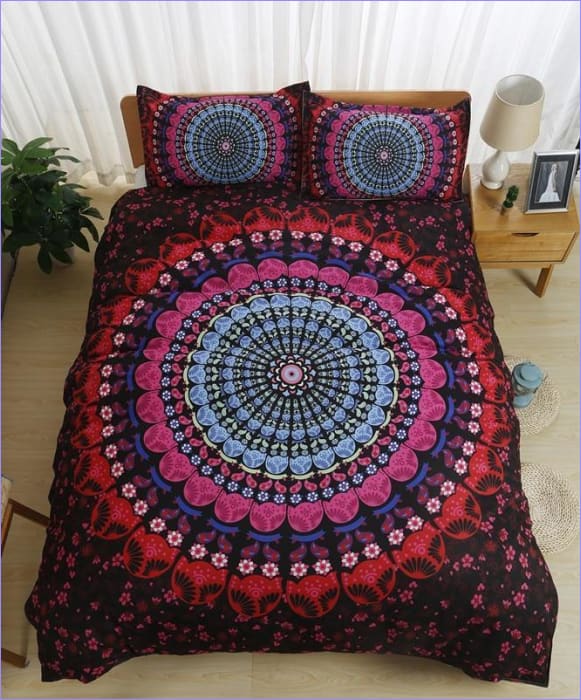 Housse de Couette Mandala Tendance Florale