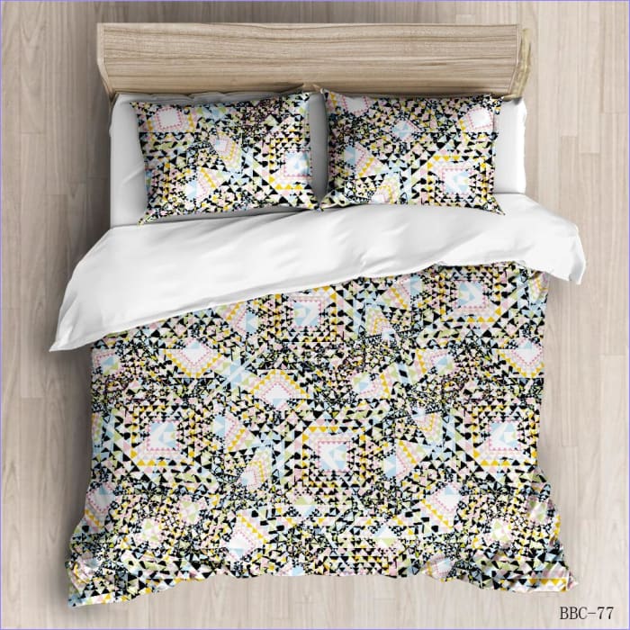 Housse de Couette Moderne Kaleidoscope Jaune