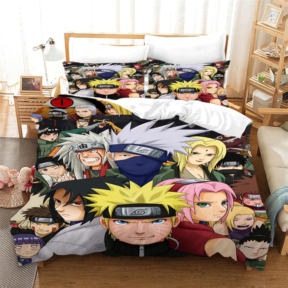 Housse de Couette Naruto 1 Personne