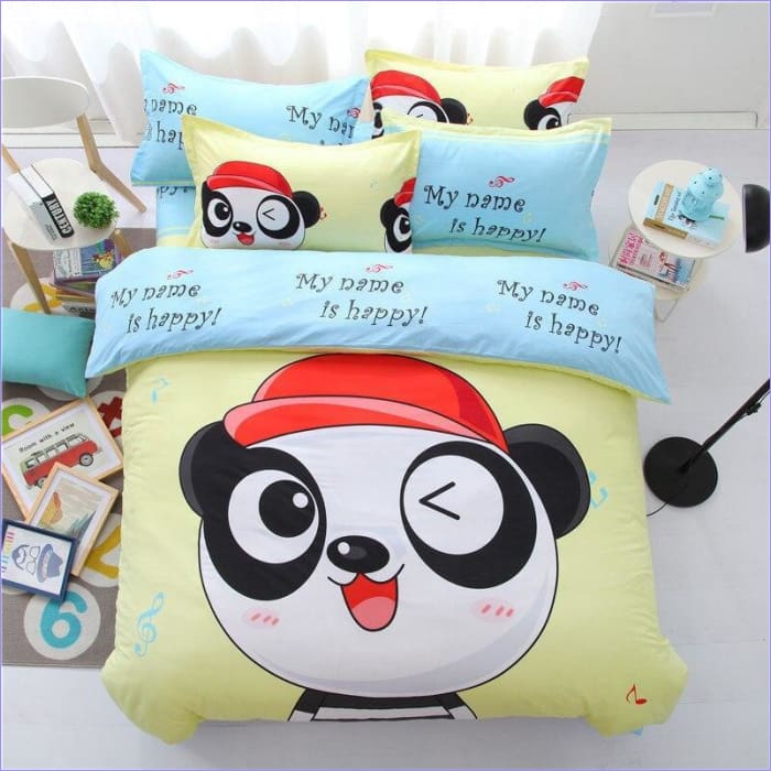 Housse de Couette Panda Happy
