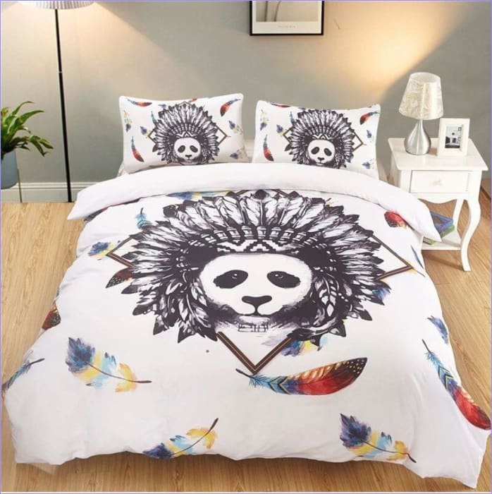 Housse de Couette Panda Indien